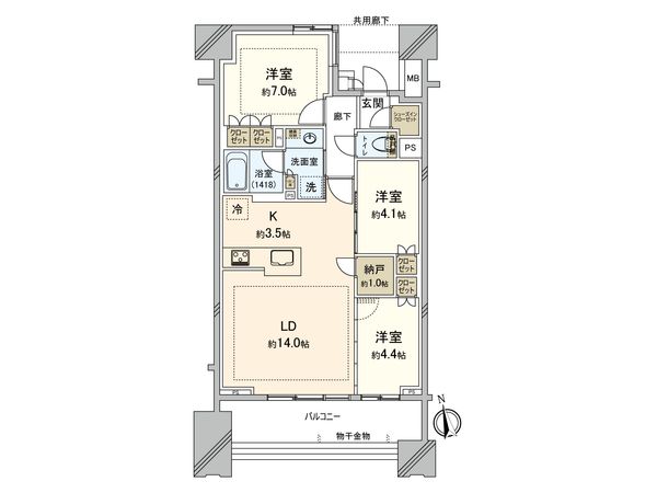 間取図(平面図)