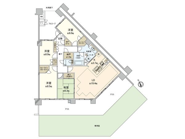 間取図(平面図)