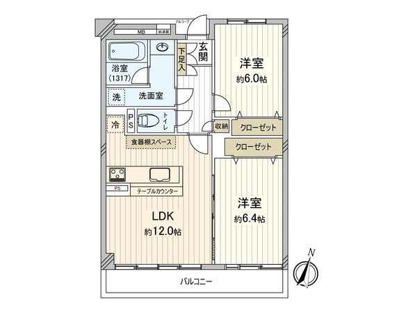 蓮生寺公園通り三番街 間取図(平面図) 蓮生寺公園通り三番街 間取図(平面図)