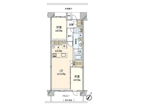 レーベン多摩センターBeaut 間取図(平面図) レーベン多摩センターBeaut 間取図(平面図)