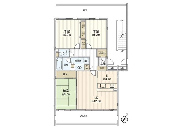 間取図(平面図)