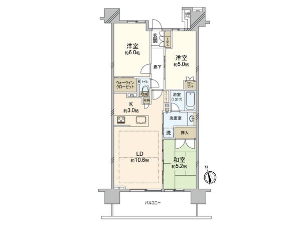 間取図(平面図)