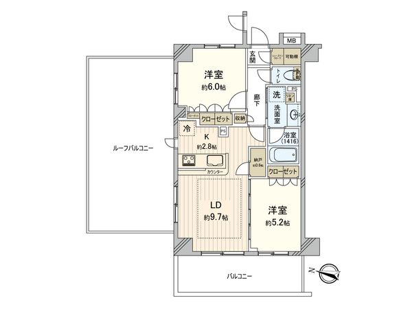 間取図(平面図)