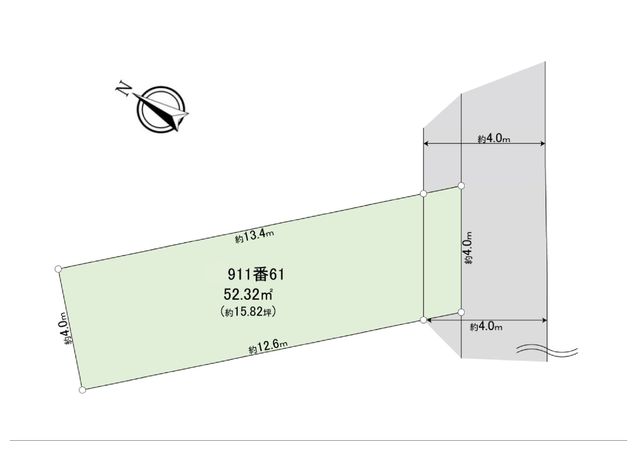三鷹市井の頭3丁目 土地 区画図 三鷹市井の頭3丁目 土地 区画図