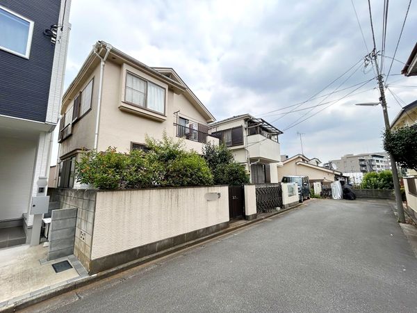 練馬区上石神井3丁目 土地 前面道路含む外観 練馬区上石神井3丁目 土地 前面道路含む外観