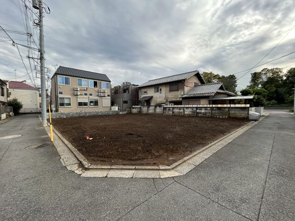 杉並区久我山3丁目 土地 A区画 前面道路含む外観