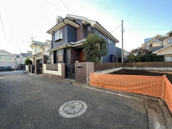三鷹市牟礼一丁目 土地 前面道路含む外観 三鷹市牟礼一丁目 土地 前面道路含む外観