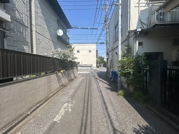 前面道路