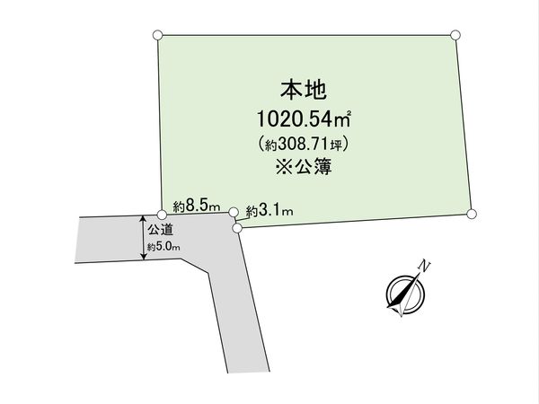 三鷹市牟礼5丁目 土地 その他 三鷹市牟礼5丁目 土地 その他
