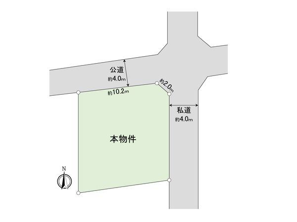 練馬区石神井台8丁目 土地 区画図 練馬区石神井台8丁目 土地 区画図