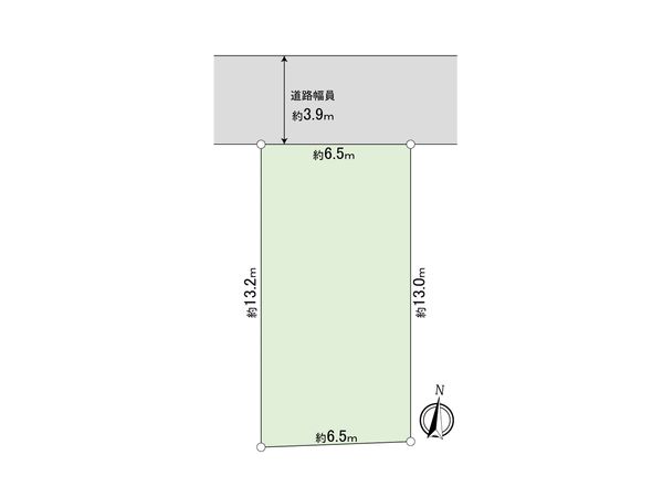 練馬区関町南3丁目 土地 区画図 練馬区関町南3丁目 土地 区画図