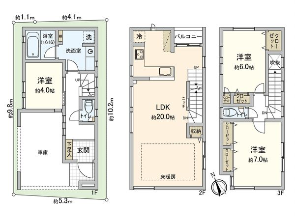 間取図(平面図)