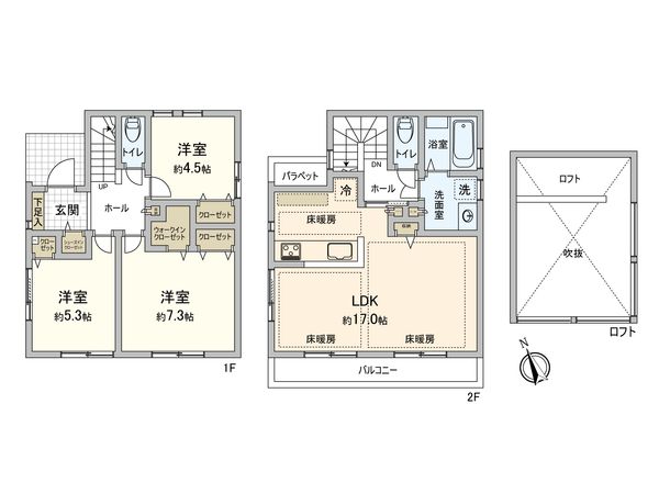 間取図(平面図)