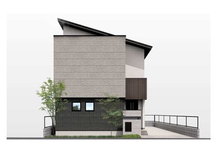 武蔵野市吉祥寺北町1丁目 新築戸建 外観パース図