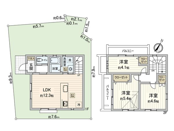 間取図(平面図)