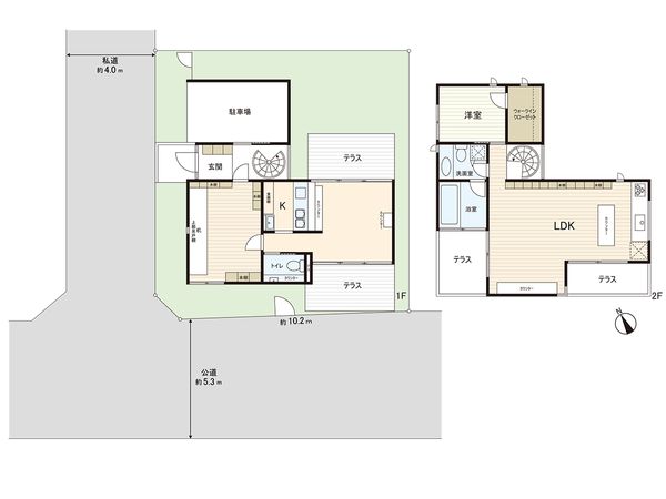 武蔵野市関前1丁目 戸建 間取図(平面図) 武蔵野市関前1丁目 戸建 間取図(平面図)