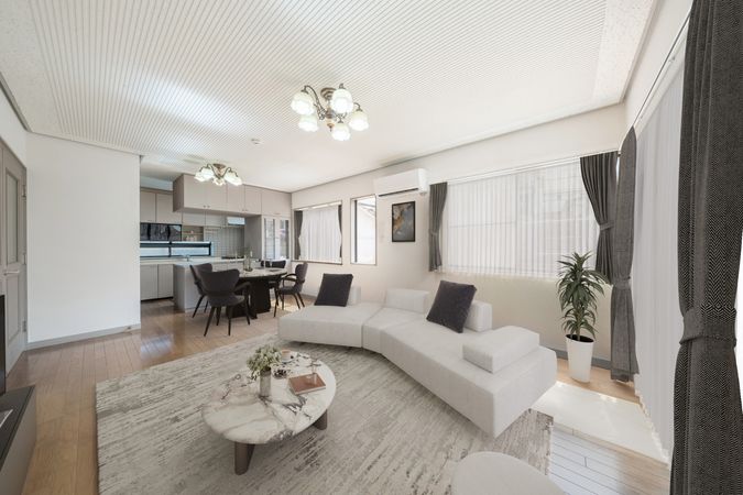 三鷹市井の頭3丁目 戸建 リビング