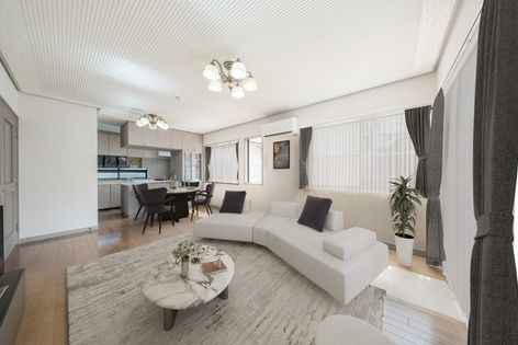 三鷹市井の頭3丁目 戸建 リビング