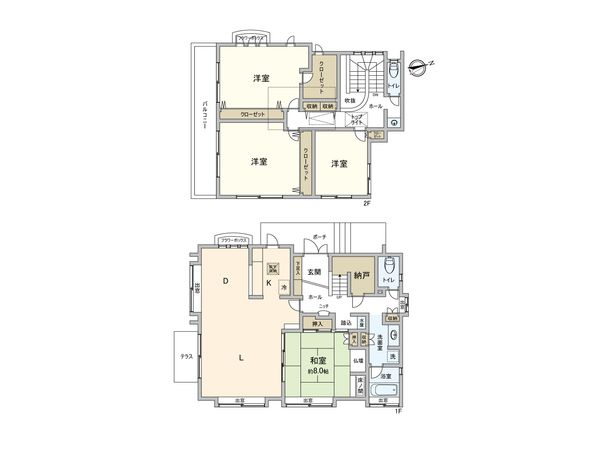 武蔵野市吉祥寺南町3丁目 戸建 間取図(平面図) 武蔵野市吉祥寺南町3丁目 戸建 間取図(平面図)