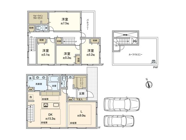 武蔵野市吉祥寺南町4丁目 戸建 間取図(平面図)