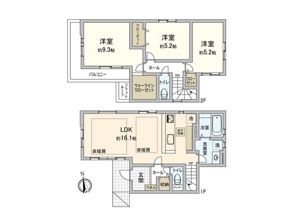 間取図(平面図)