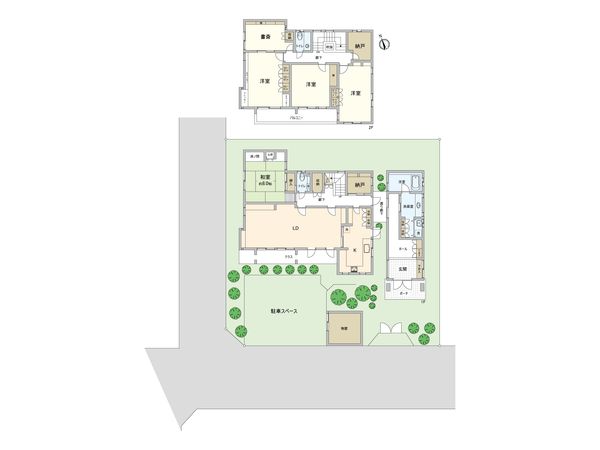 武蔵野市吉祥寺本町4丁目 戸建 間取図(平面図) 武蔵野市吉祥寺本町4丁目 戸建 間取図(平面図)