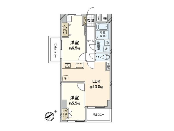 迦葉武蔵野第3マンション 間取図(平面図) 迦葉武蔵野第3マンション 間取図(平面図)