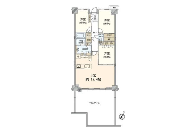 パークホームズ吉祥寺北グランヴィラ 間取図(平面図) パークホームズ吉祥寺北グランヴィラ 間取図(平面図)