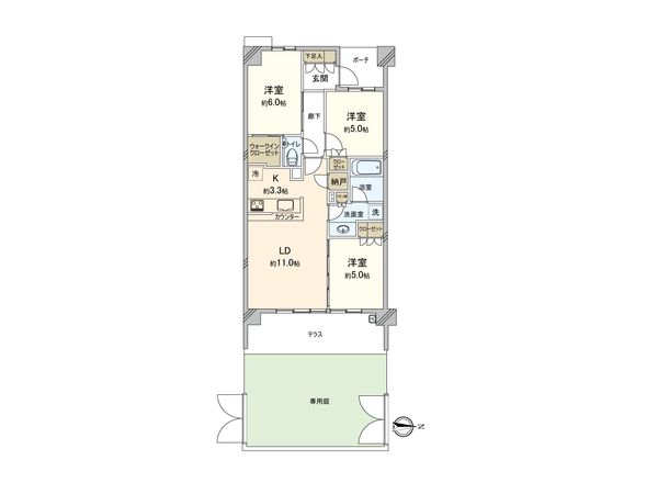 間取図(平面図)