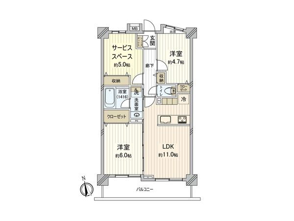 間取図(平面図)