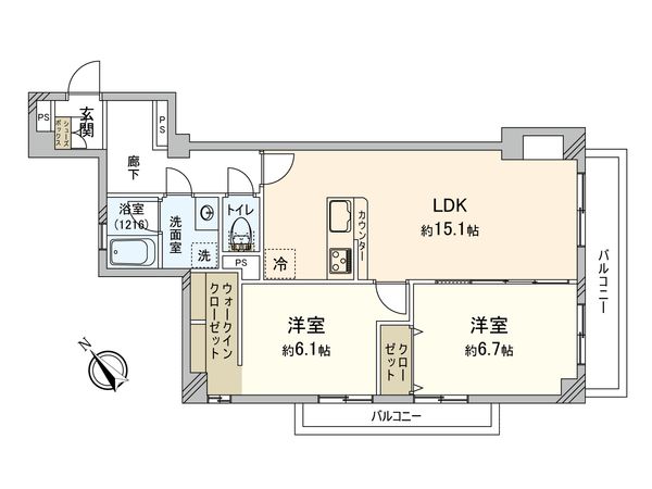 間取図(平面図)