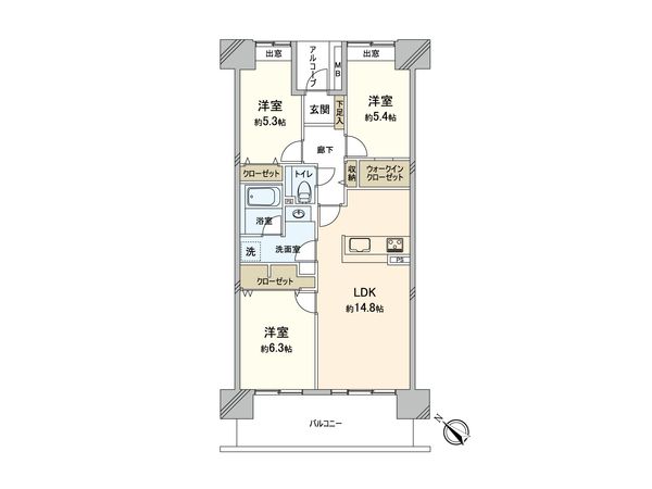 間取図(平面図)