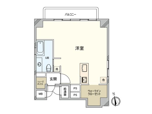 井の頭第2パークサイドマンション 間取図(平面図)
