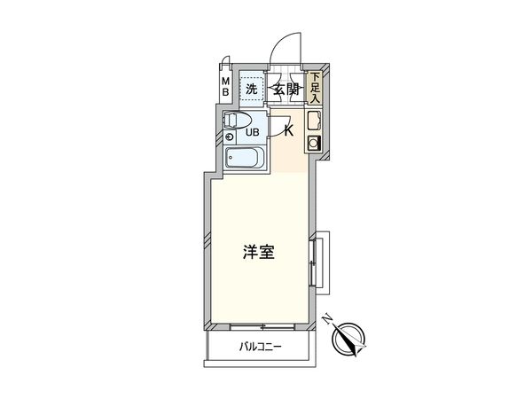 ロマネスク西荻窪 間取図(平面図) ロマネスク西荻窪 間取図(平面図)