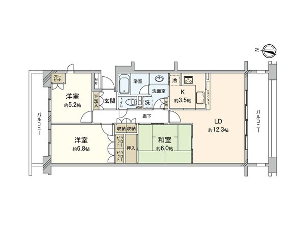 間取図(平面図)