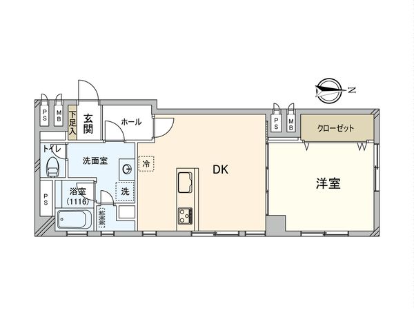 目白が丘マンション 間取図(平面図) 目白が丘マンション 間取図(平面図)