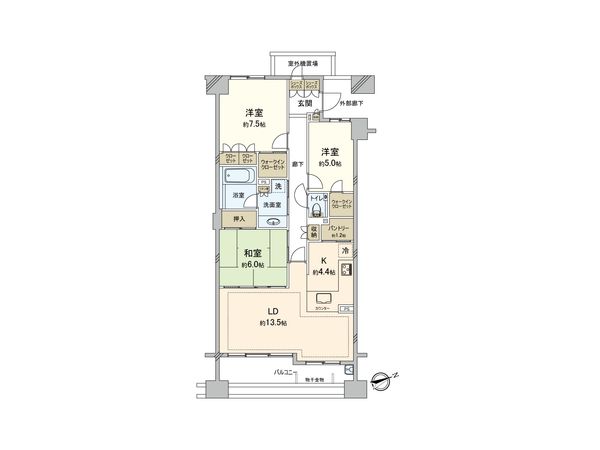 間取図(平面図)