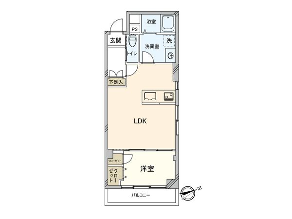 西荻窪第5コーポラス 間取図(平面図) 間取図(平面図)