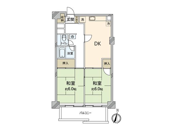 吉祥寺ハイム 間取図(平面図)
