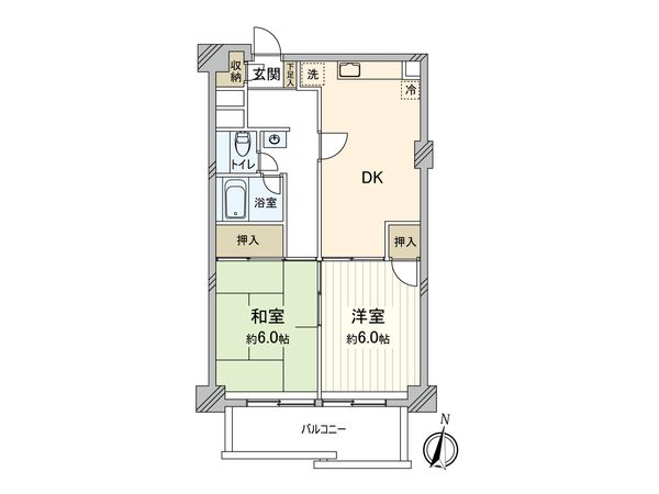 吉祥寺ハイム 間取図(平面図)
