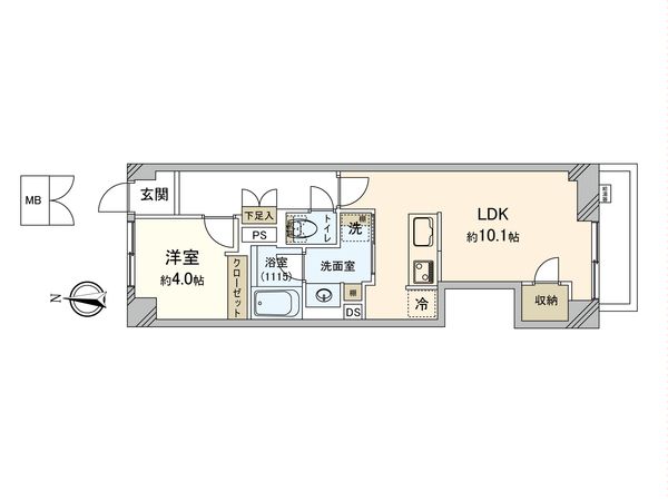 シャンボール久我山 間取図(平面図)