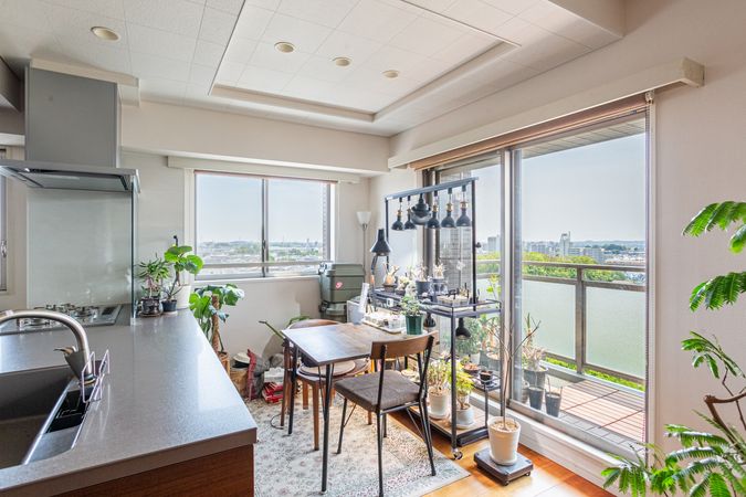 三鷹南ガーデンハウス リビング