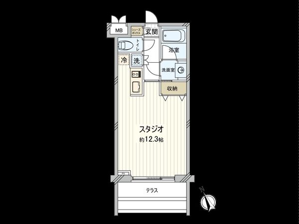 ディナック吉祥寺 間取図(平面図) ディナック吉祥寺 間取図(平面図)