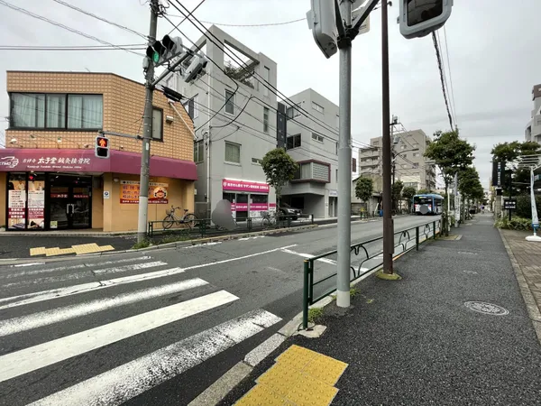 前面道路