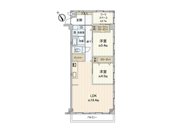 エンゼルハイム荻窪 間取図(平面図) エンゼルハイム荻窪 間取図(平面図)