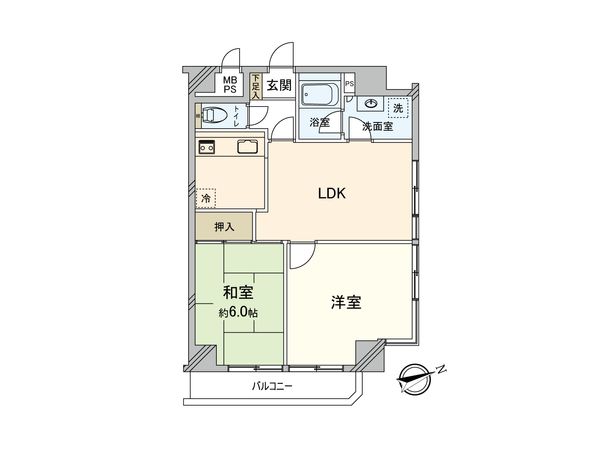 サンロードプラザ・ダイアパレス吉祥寺 間取図(平面図) サンロードプラザ・ダイアパレス吉祥寺 間取図(平面図)