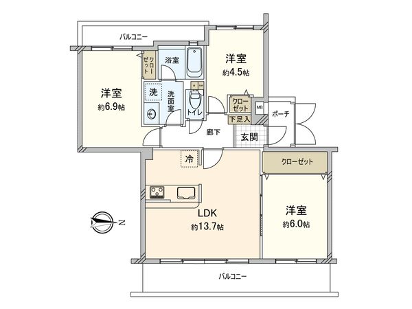 間取図(平面図)