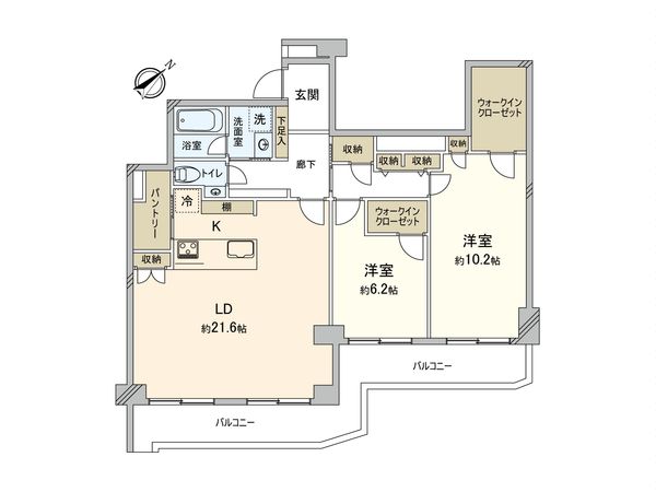 メゾン井の頭 間取図(平面図) メゾン井の頭 間取図(平面図)