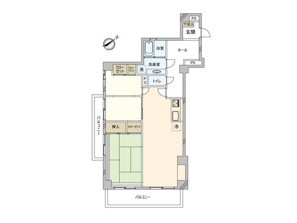 メゾン井の頭 間取図(平面図) メゾン井の頭 間取図(平面図)