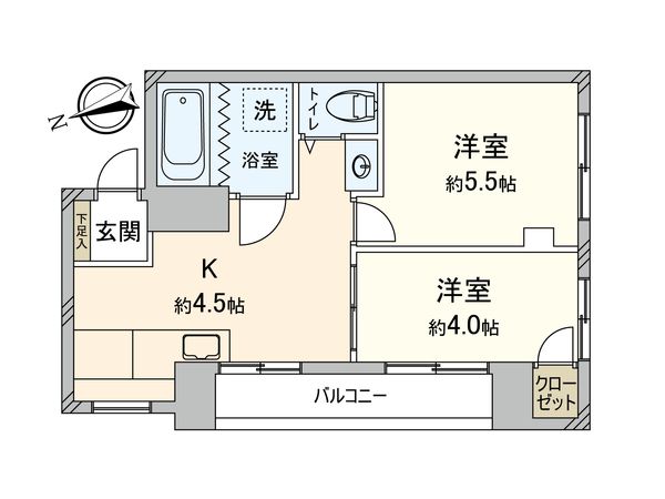 ユニアス井の頭 間取図(平面図) ユニアス井の頭 間取図(平面図)